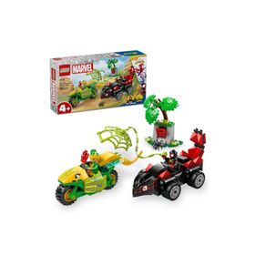 Lego 11198 124 Parça Marvel Spidey Ve İnanılmaz Arkadaşları Spin ve Electro Dinozor Aracı Takibi