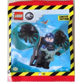 Lego 122505 Jurassic World Ranger With Helipack and Baby Raptor
