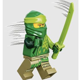 Lego 18700015450128 Ninjago Lloyd Core Orijinal Minifigür ve Katana
