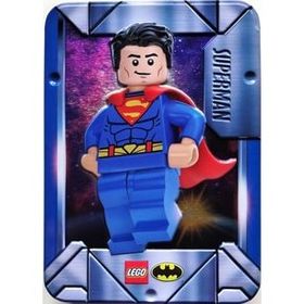 Lego 212504-1 Super Heroes Superman Metal Box Rectangular Box Version
