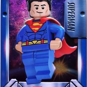 Lego 212504-1 Super Heroes Superman Metal Box Rectangular Box Version