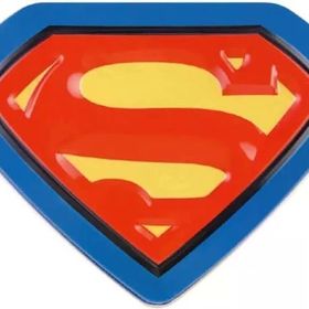 Lego 212504-2 Super Heroes Superman Metal Box Logo Shaped Box Version
