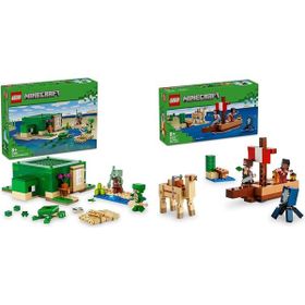 Lego 21254 + 21259 Minecraft Seti 25