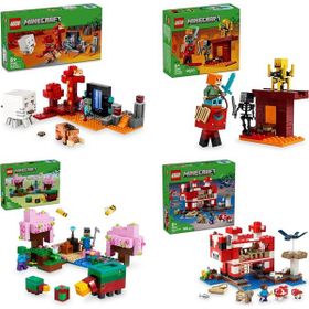 Lego 21255 + 21266 + 21260 + 21270 Minecraft Seti 189