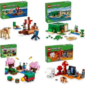 Lego 21259 + 21254 + 21260 + 21255 Minecraft Seti 248