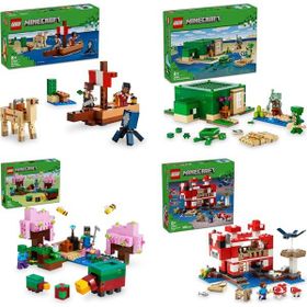 Lego 21259 + 21254 + 21260 + 21270 Minecraft Seti 187