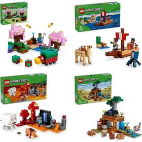 Lego 21260 + 21259 + 21255 + 21269 Minecraft Seti 196