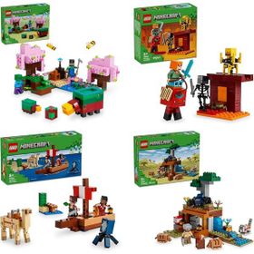 Lego 21260 + 21266 + 21259 + 21269 Minecraft Seti 163