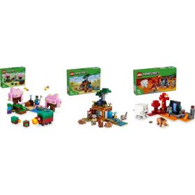 Lego 21260 + 21269 + 21255 Minecraft Seti 112