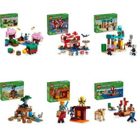 Lego 21260 + 21270 + 21267 + 21269 + 21266 + 21259 Minecraft Seti 435