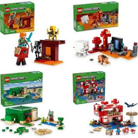 Lego 21266 + 21255 + 21254 + 21270 Minecraft Seti 247