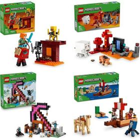 Lego 21266 + 21255 + 21277 + 21259 Minecraft Seti 245