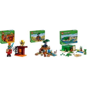 Lego 21266 + 21269 + 21254 Minecraft Seti 142