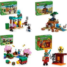 Lego 21267 + 21269 + 21260 + 21266 Minecraft Seti 227