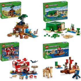 Lego 21269 + 21254 + 21270 + 21259 Minecraft Seti 242