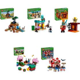 Lego 21269 + 21267 + 21266 + 21260 + 21270 Minecraft Seti 353