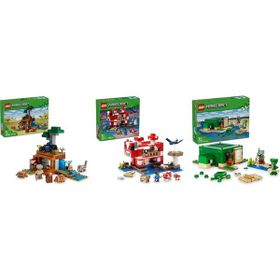 Lego 21269 + 21270 + 21254 Minecraft Seti 144