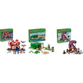 Lego 21270 + 21254 + 21277 Minecraft Seti 88