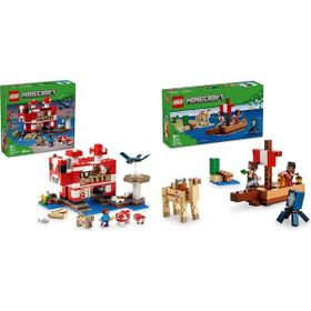 Lego 21270 + 21259 Minecraft Seti 16