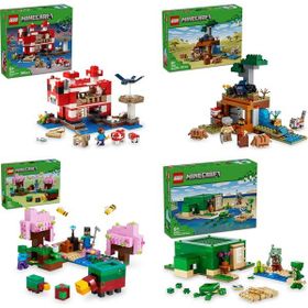 Lego 21270 + 21269 + 21260 + 21254 Minecraft Seti 184
