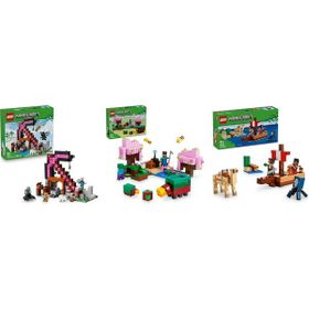 Lego 21277 + 21260 + 21259 Minecraft Seti 80