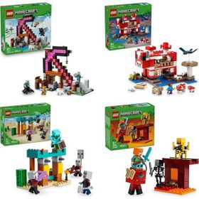 Lego 21277 + 21270 + 21267 + 21266 Minecraft Seti 234