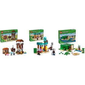 Lego 21278 + 21267 + 21254 Minecraft Seti 114