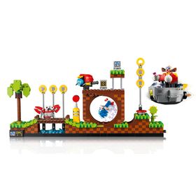 Lego 21331 Ideas Sonic The Hedgehog Yeşil Tepe Bölgesi
