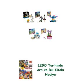 Lego 21357 + 43262 + 43249 + 43275 + 43237 Disney Seti 381