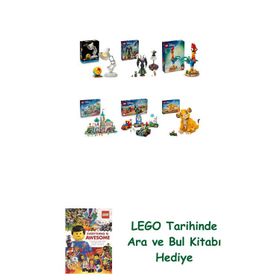Lego 21357 + 43262 + 43272 + 43267 + 43264 + 43243 Disney Seti 414