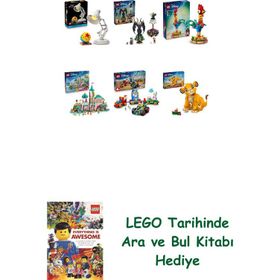 Lego 21357 + 43262 + 43272 + 43267 + 43264 + 43243 Disney Seti 414