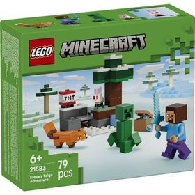 Lego 21583 Minecraft Steve'in Tayga Macerası 6+ Yaş 79 Parça