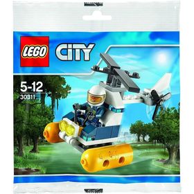Lego 30311 City Swamp Police Helicopter Polybag 46 Parça