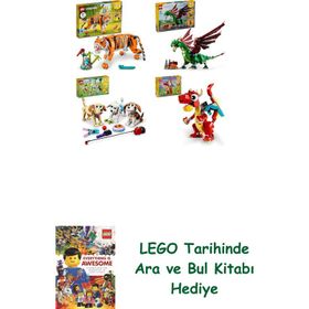 Lego 31129 + 31161 + 31137 + 31145 Creator Seti 296