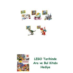 Lego 31137 + 31148 + 31168 + 31151 + 31145 Creator Seti 302