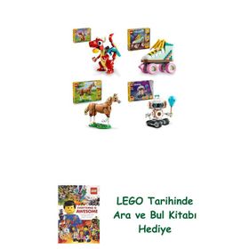 Lego 31145 + 31148 + 31166 + 31164 Creator Seti 255