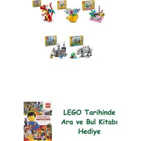 Lego 31145 + 31149 + 31169 + 31168 + 31171 Creator Seti 374