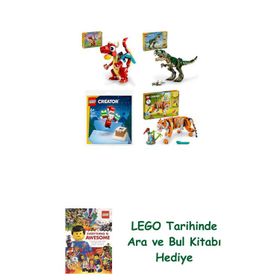 Lego 31145 + 31151 + 30692 + 31129 Creator Seti 235