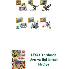 Lego 31148 + 31151 + 31161 + 31171 + 31168 + 31163 Creator Seti 401