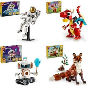 Lego 31152 + 31145 + 31164 + 31154 Creator Seti 300