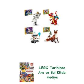 Lego 31152 + 31145 + 31164 + 31154 Creator Seti 300