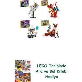 Lego 31152 + 31145 + 31164 + 31154 Creator Seti 300