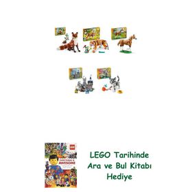 Lego 31154 + 31129 + 31166 + 31168 + 31163 Creator Seti 369
