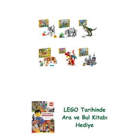 Lego 31163 + 31171 + 31151 + 31129 + 31145 + 31168 Creator Seti 440