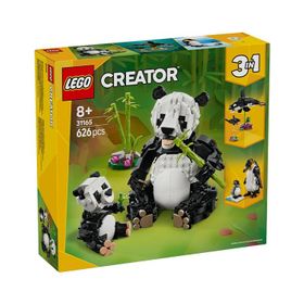 Lego 31165 Creator 626 Parça 3 in 1 Panda Ailesi