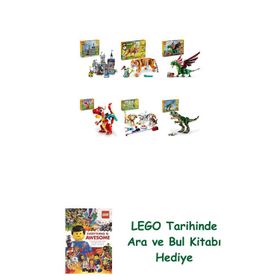 Lego 31168 + 31129 + 31161 + 31145 + 31137 + 31151 Creator Seti 489