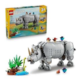 Lego 31171 Creator 3'ü 1 Arada Muhteşem Gergedan ile Kuşlar