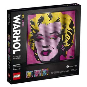 Lego 31197 Art Deco Art Andy Warholun Marilyn Monroe