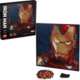 Lego 31199 Art Marvel Stüdyoları 3167 Parça Iron Man