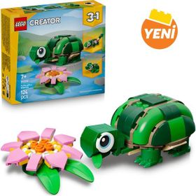 Lego 31377 Creator 3'ü 1 Arada Kaplumbağa ile Nilüfer Çiçeği